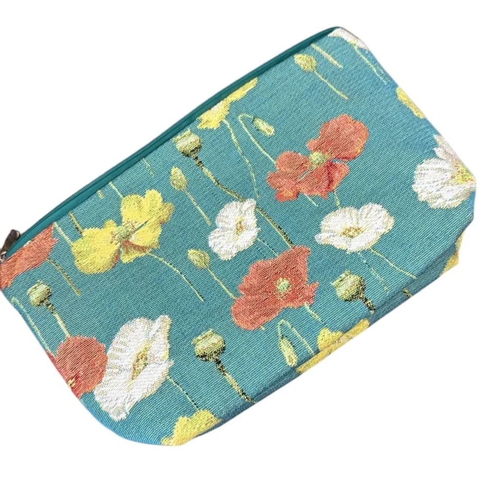 Belly Moden Poppy Fabric Cosmetic Bag